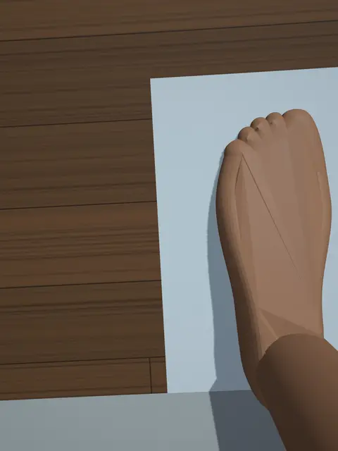 A photo that won’t measure: taken too close and off to one side, so the paper’s right-hand corners are cut off.